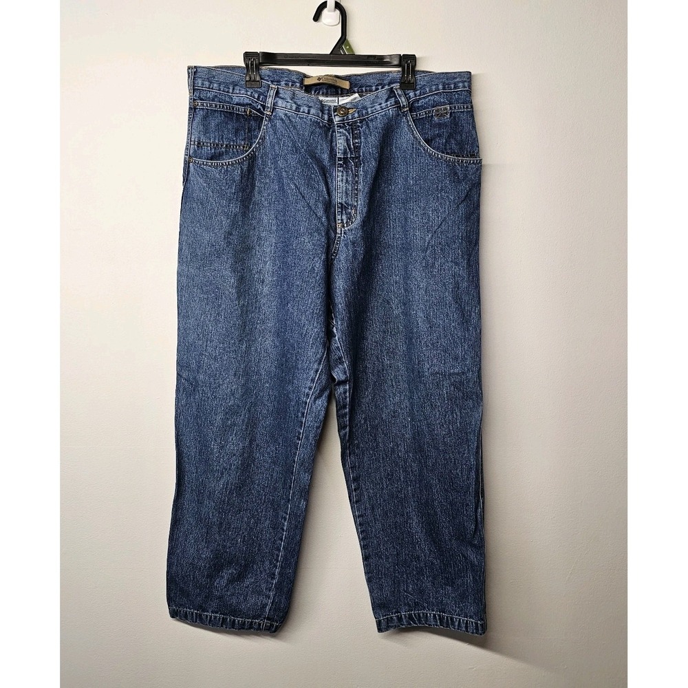 Columbia River Lodge Pants Mens 40x29 Denim Utility Carpenter Outdoors Hunting